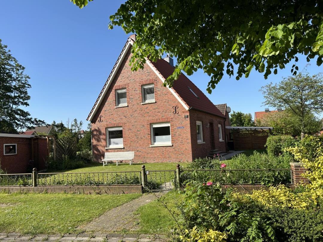 Neu! Schickes Und Modernes Ferienhaus Ant Zingel Krummhörn Eksteriør billede